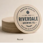 Beermat coaster printing by Dot2Dot Printing in Marrickville, Inner West Sydney
