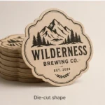 Example of beermat coaster printing by Dot2Dot Printing, Marrickville, Sydney