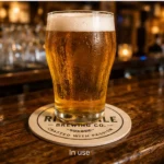 Example of beermat coaster printing by Dot2Dot Printing, Marrickville, Sydney