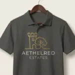Example of custom polo shirt printing by Dot2Dot Printing, Marrickville, Sydney