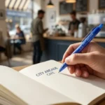 Example of custom printed pen by Dot2Dot Printing, Marrickville, Sydney