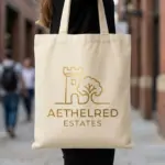 Example of custom tote bag printing by Dot2Dot Printing, Marrickville, Sydney