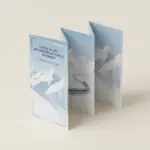 Example of folded brochure printing by Dot2Dot Printing, Marrickville, Sydney