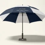 Golf umbrella printing by Dot2Dot Printing in Marrickville, Inner West Sydney