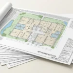 Example of plan and drawing printing by Dot2Dot Printing, Marrickville, Sydney