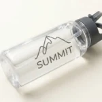 Example of custom water bottle printing by Dot2Dot Printing, Marrickville, Sydney